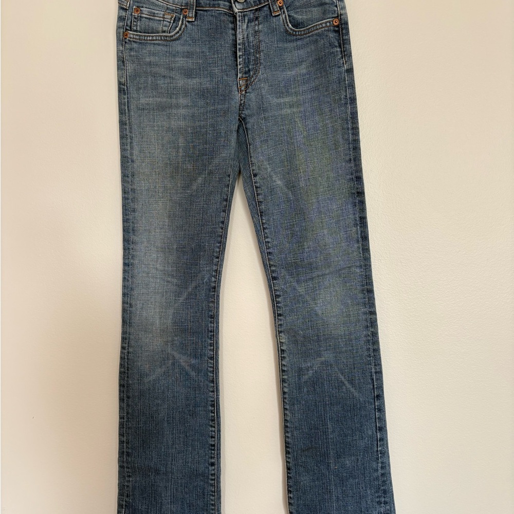 7 for all mankind bootcut women’s jeans 26 y2k